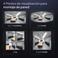 E4P – Cámara de ojo de pez 360° Para Interiores (4)