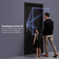 Y3000 Ezviz - Cerradura inteligente con reconocimiento facial y venas de la palma