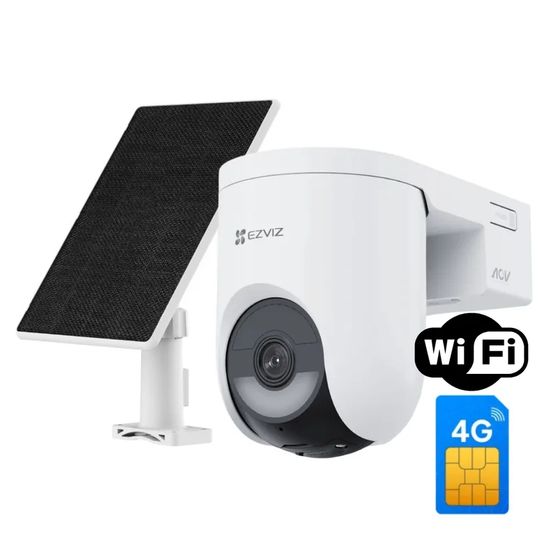 HB8 Lite 4MP4G&Wifi /SolarPanel Kit