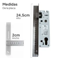 DL06 Medidas de la placa