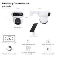 HB90 - Medidas y contenido del paquete