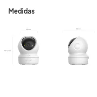 H6c G1 ezviz Medidas